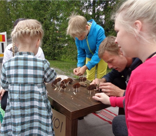 Avoimet kylät 2016 käpylehmät